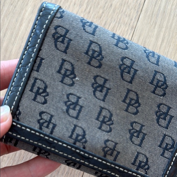 Dooney & Bourke Navy Blue Wallet - Picture 2 of 10
